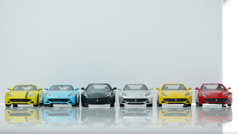 Illustration for article titled Kyosho Ferrari 9 1/64 #73 - Project Prancing Horse #73 - 2013 Ferrari F12